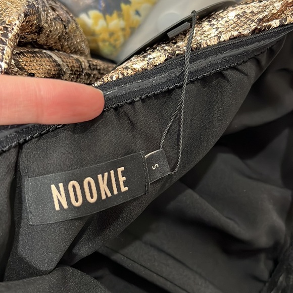 Nookie Blind Date Midi Dress in Bronze - Picture 11 of 11